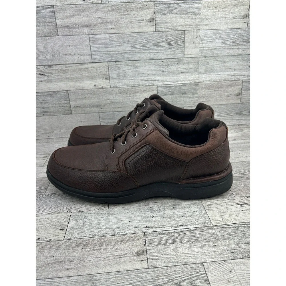 Rockport Northfield Mens Brown Leather‎ Oxford Shoes CG8972 Size 11.5 M